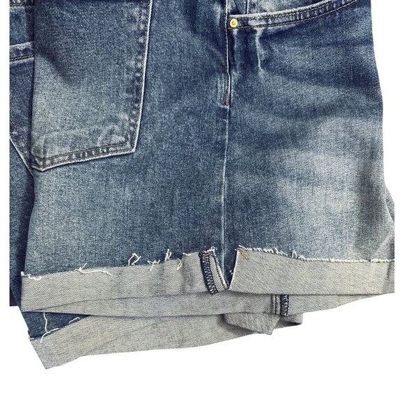 Kut from The Kloth Womens High Waist Jane Raw Hem Denim Jean Shorts Sz 10 New - Picture 6 of 8